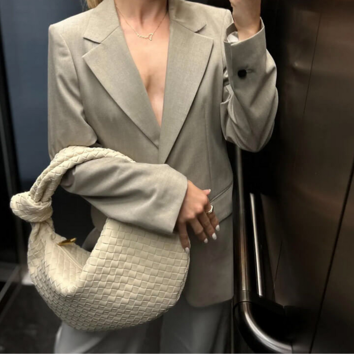 West & Co® | LARGE BRAIDED WOMEN'S HANDBAG