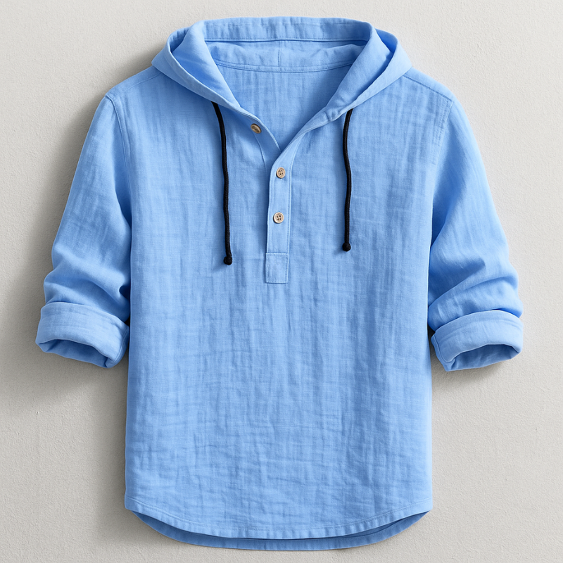 William | Luxury shirt with hood
