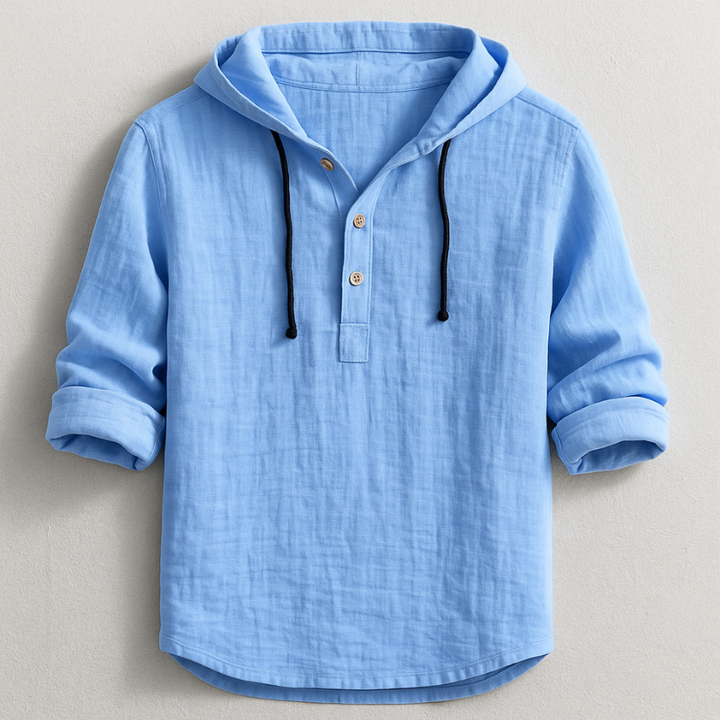 William | Luxury shirt with hood