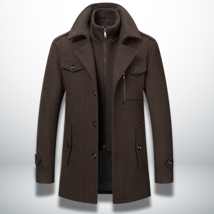 Angelo | Warm and elegant coat for men