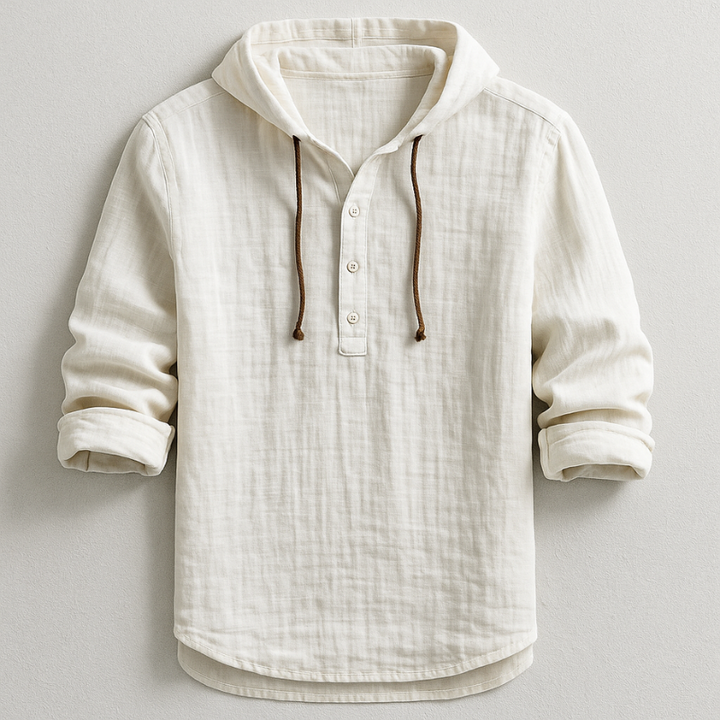 William | Luxury shirt with hood