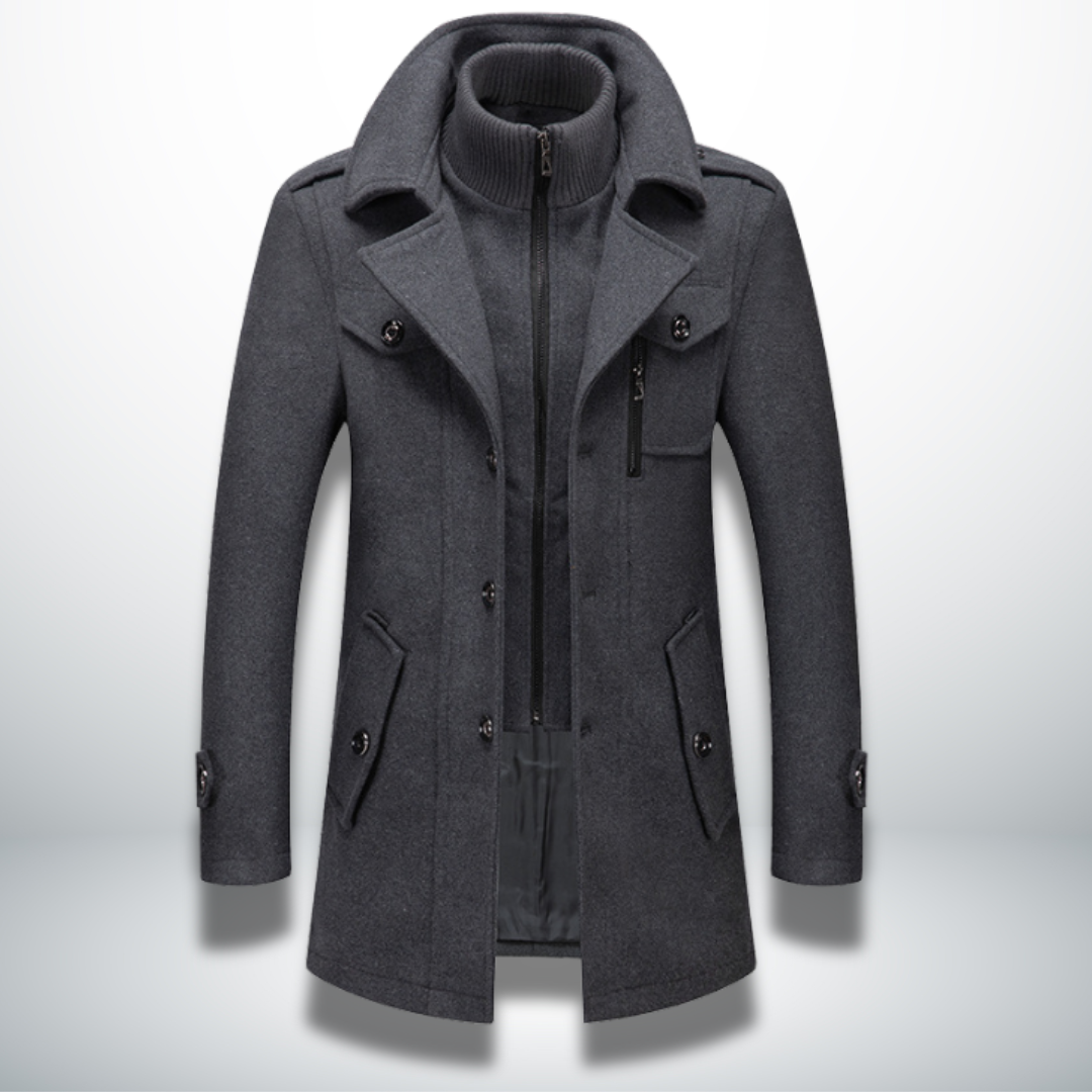 Angelo | Warm and elegant coat for men
