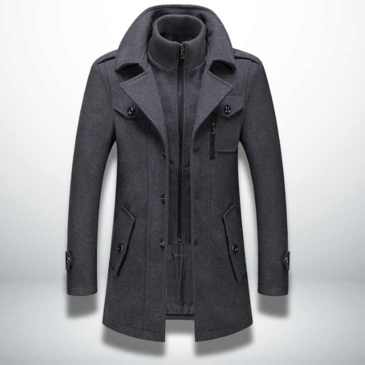 Angelo | Warm and elegant coat for men