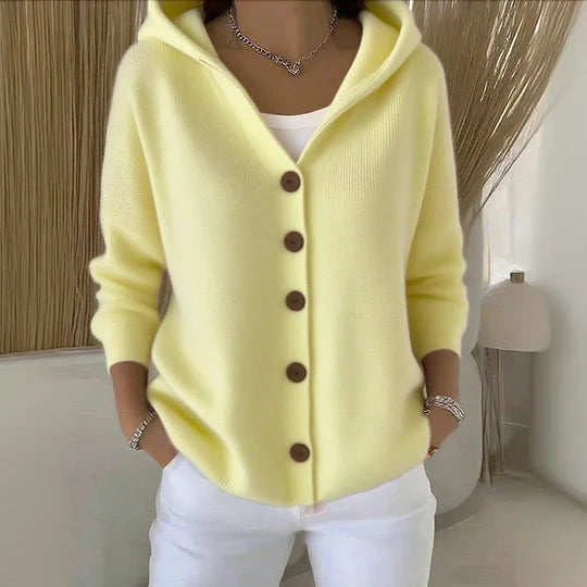 Felicia | Trendy cardigan with hood