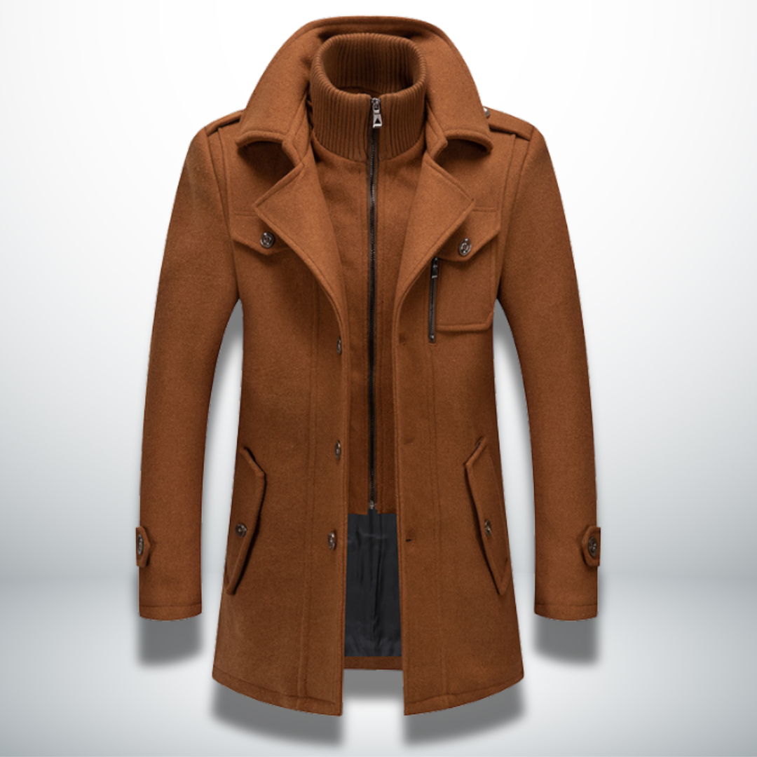 Angelo | Warm and elegant coat for men