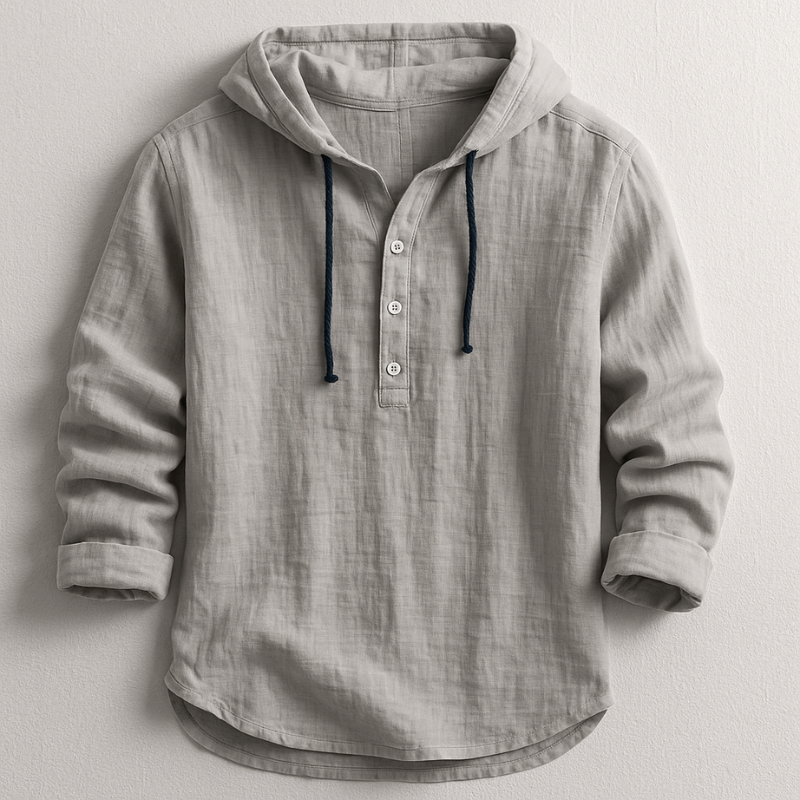William | Luxury shirt with hood