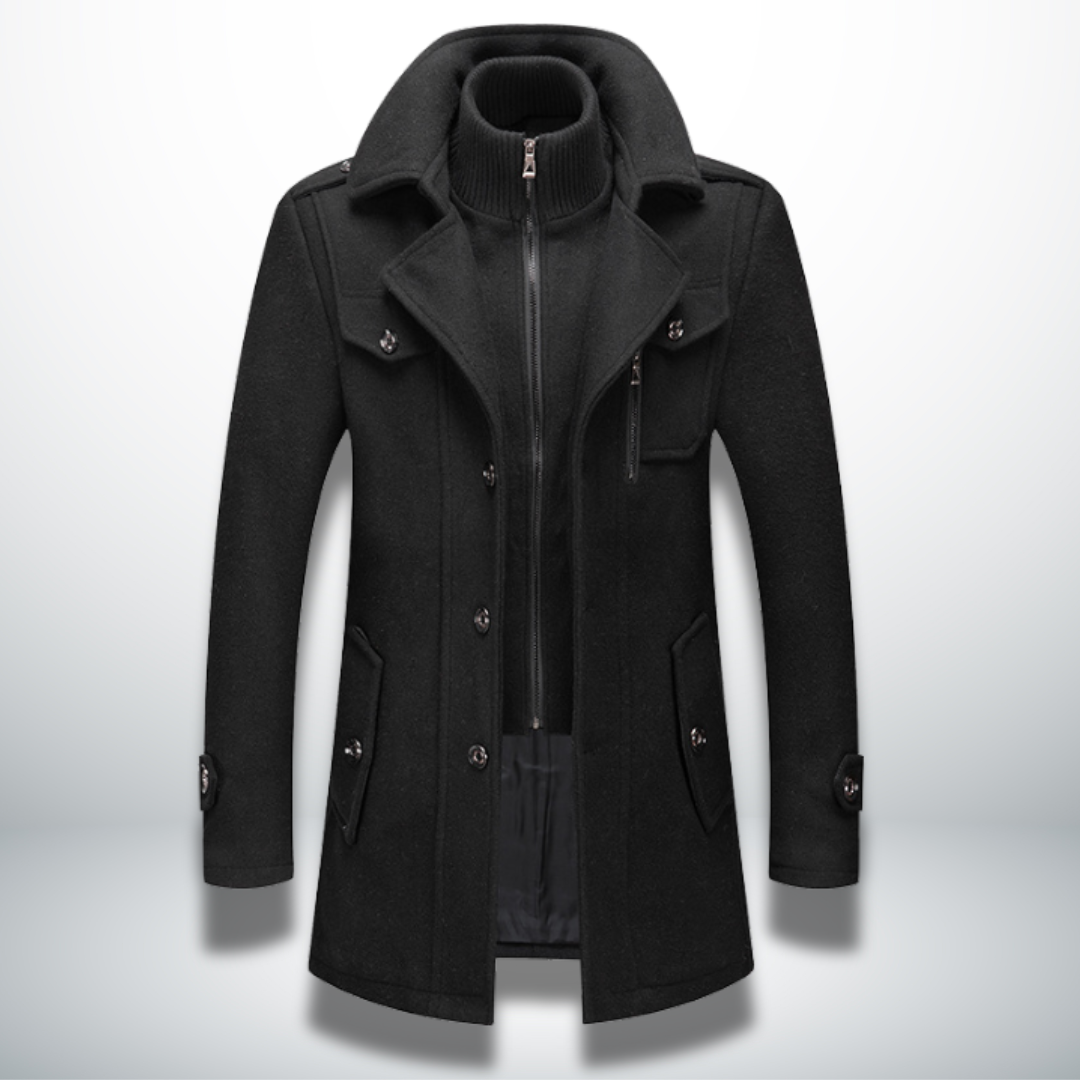 Angelo | Warm and elegant coat for men