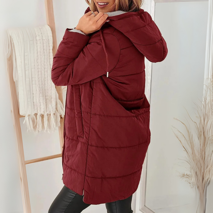 YILA - Casual Hooded Puffer Down Jacket