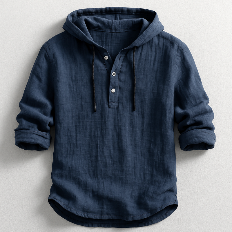 William | Luxury shirt with hood