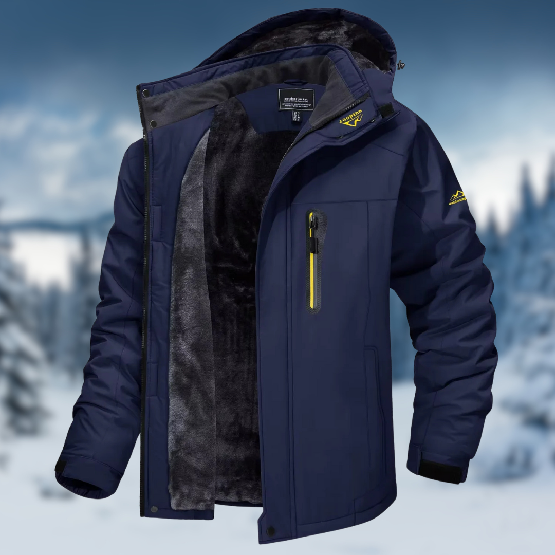 Edward | Waterproof Men's Outdoor Jacket for Autumn & Winter