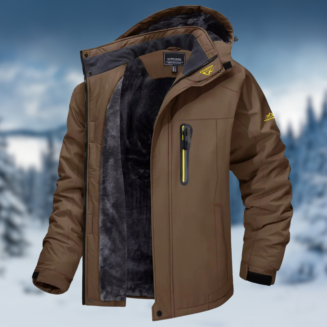 Edward | Waterproof Men's Outdoor Jacket for Autumn & Winter