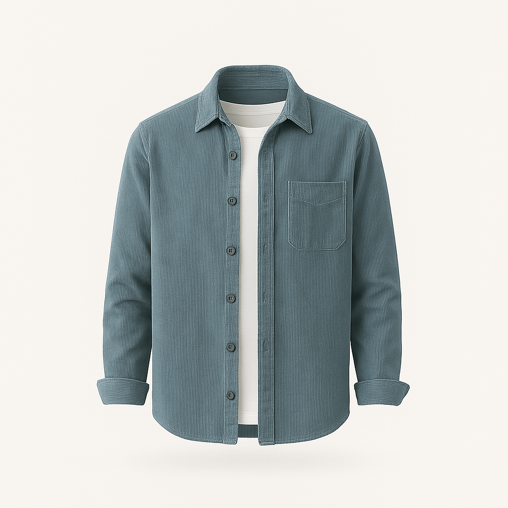 Miles - Corduroy Shirt With Buttons