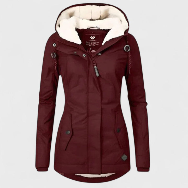 Amelie | Waterproof winter jacket with hood