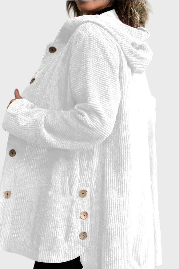 Indy | Corduroy Hooded Jacket