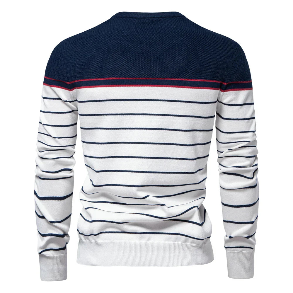 Hugo | Men's Sweater With Striped Design