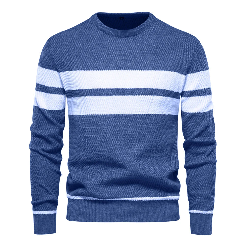 William | Men's Sweater With Stripes