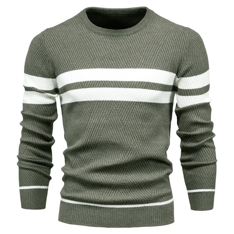 William | Men's Sweater With Stripes