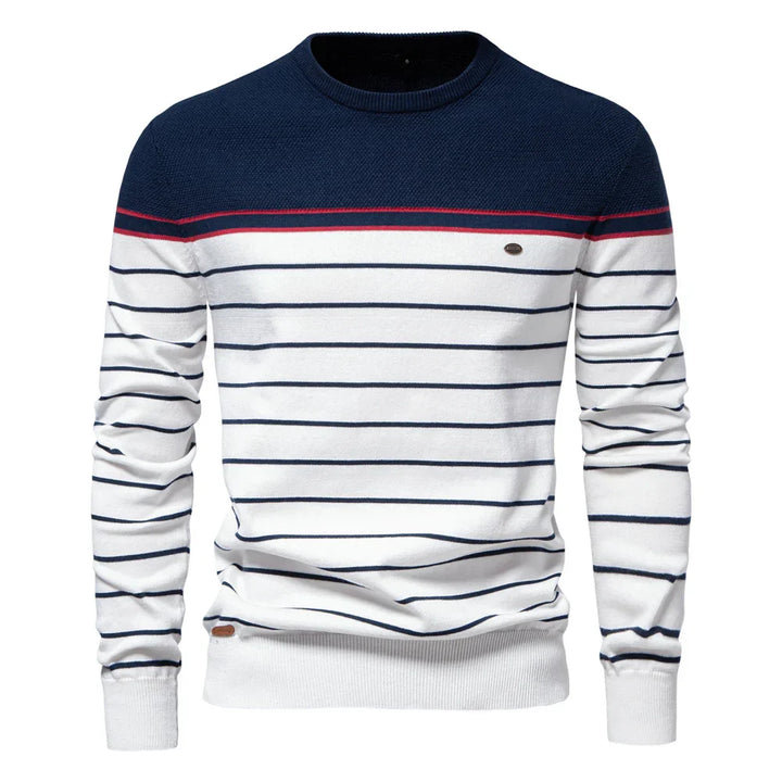 Hugo | Men's Sweater With Striped Design