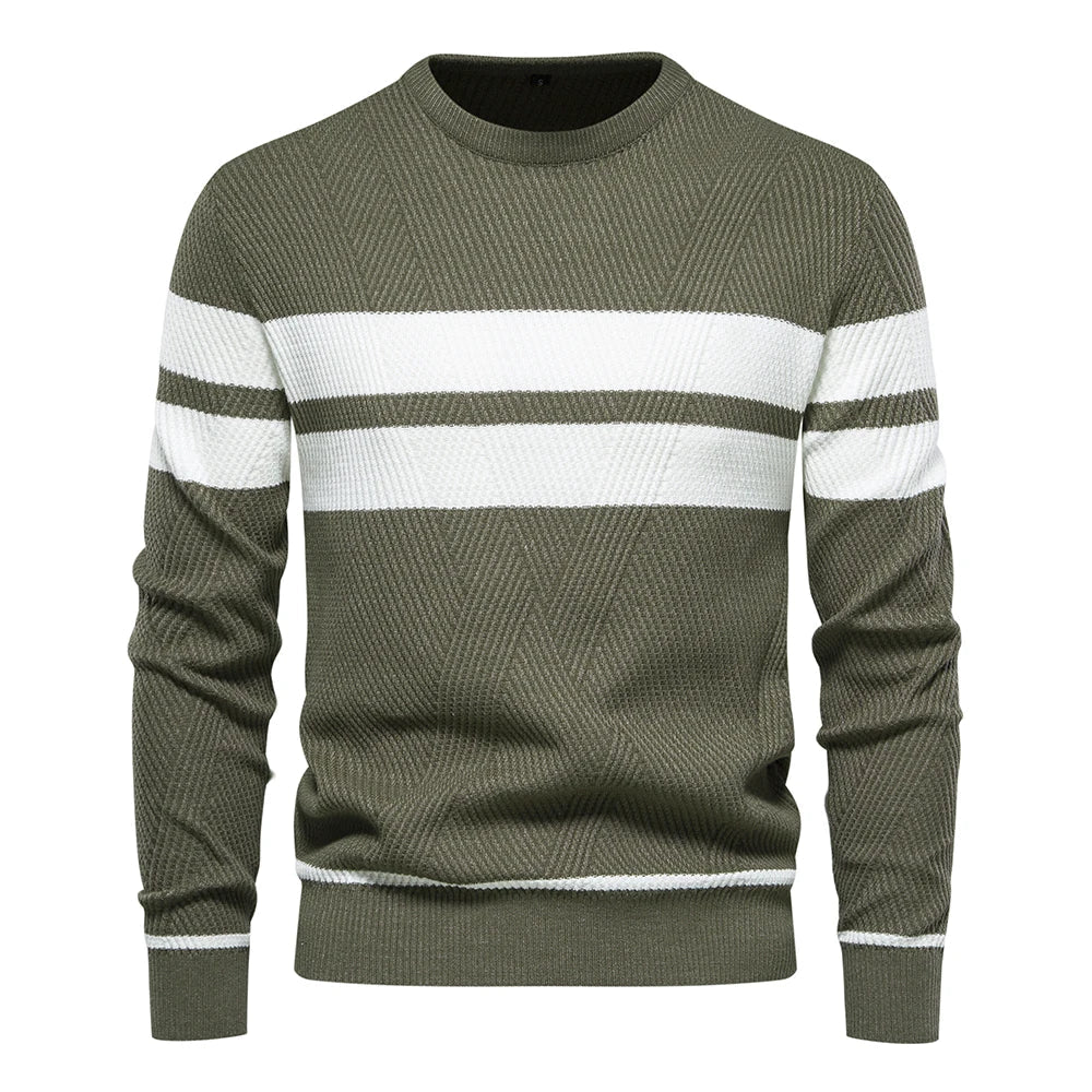 William | Men's Sweater With Stripes