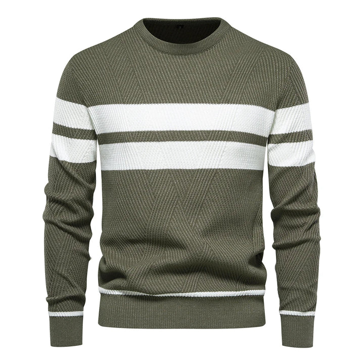 William | Men's Sweater With Stripes
