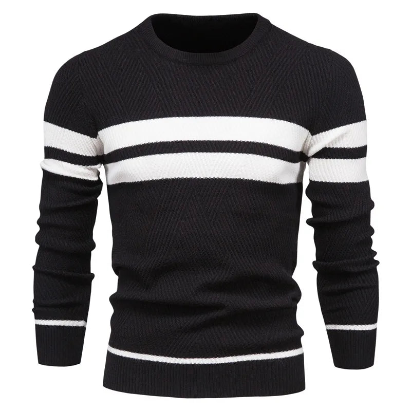 William | Men's Sweater With Stripes