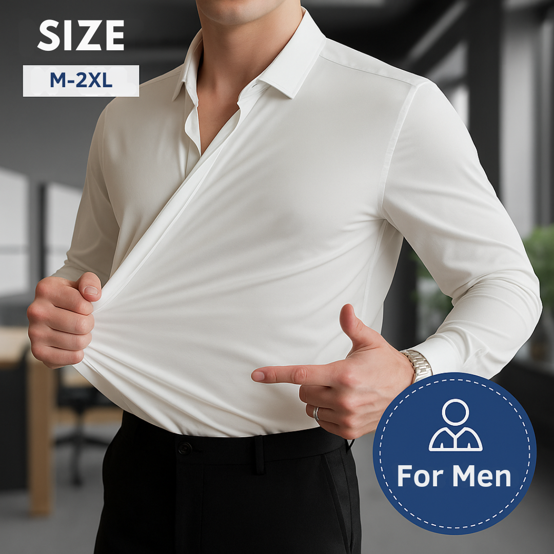 Mitchell | wrinkle-free stretch shirt for men (Buy One, Get One Free)