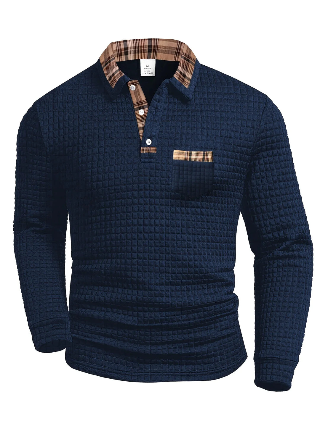 Preston | Polo Shirt With Checkered Pattern