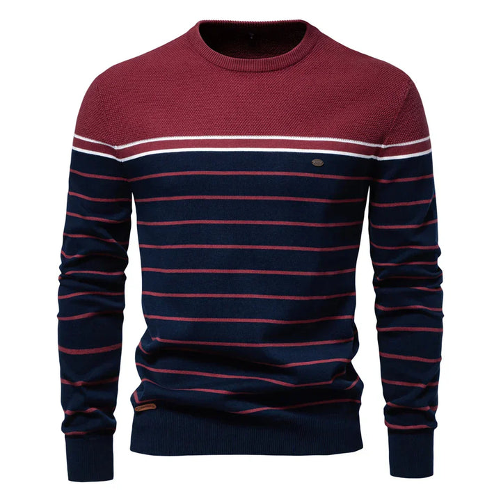 Hugo | Men's Sweater With Striped Design