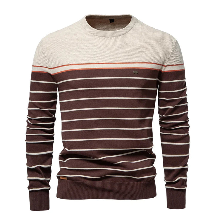 Hugo | Men's Sweater With Striped Design