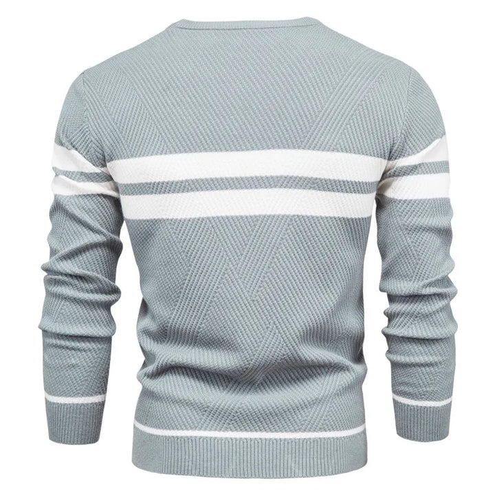William | Men's Sweater With Stripes