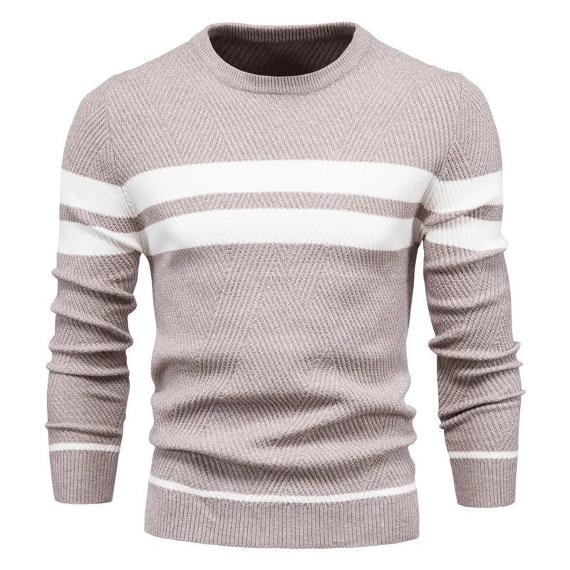 William | Men's Sweater With Stripes