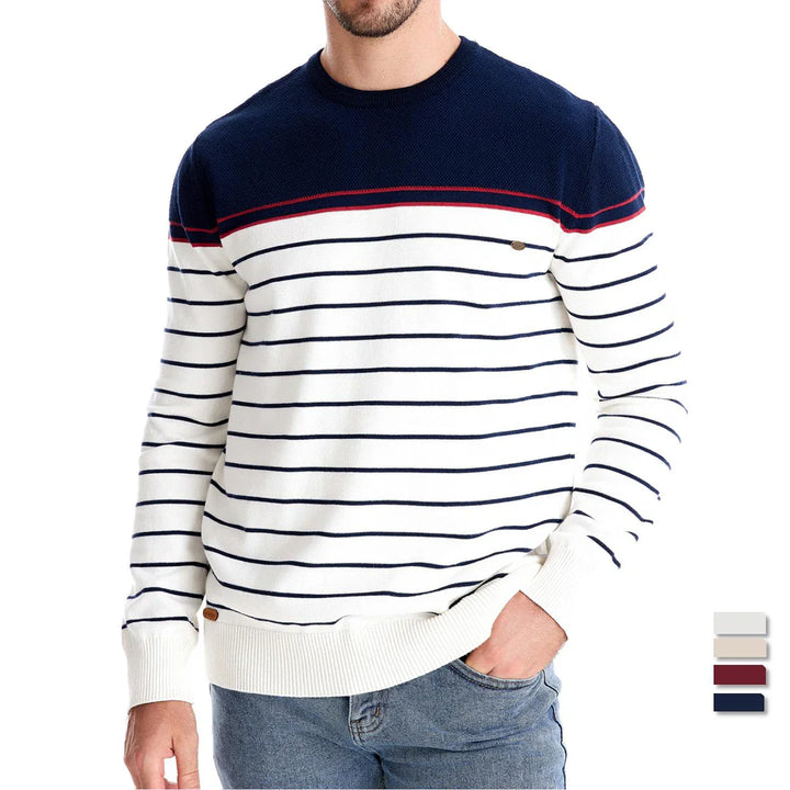 Hugo | Men's Sweater With Striped Design