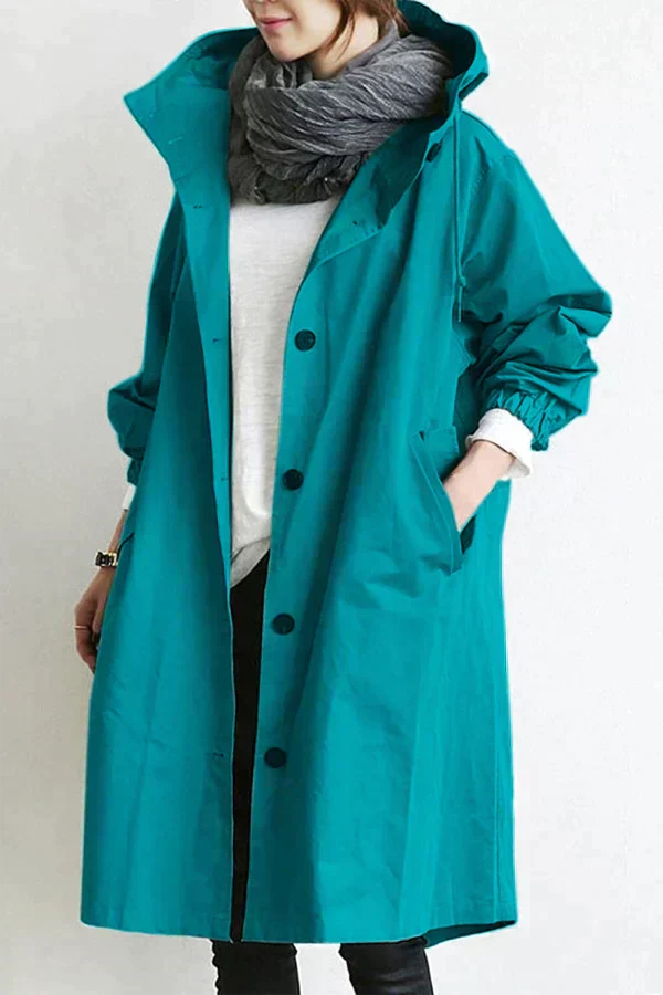 Eliza - Elegant Water Repellent Trench Coat