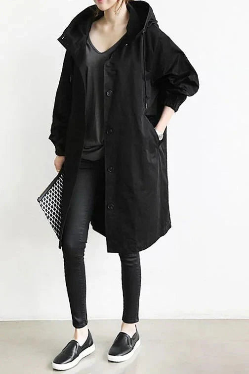 Eliza - Elegant Water Repellent Trench Coat