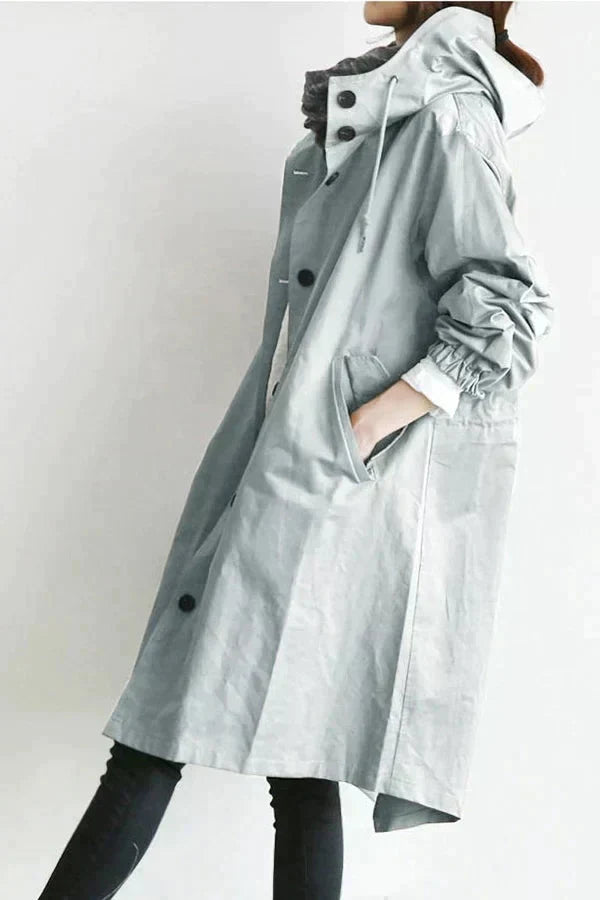 Eliza - Elegant Water Repellent Trench Coat
