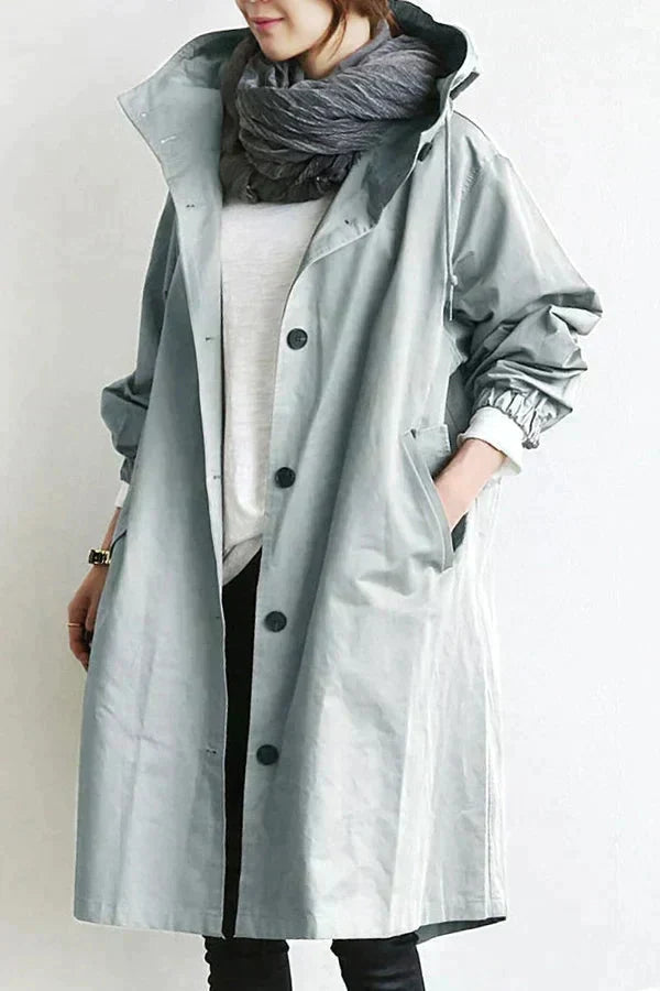 Eliza - Elegant Water Repellent Trench Coat