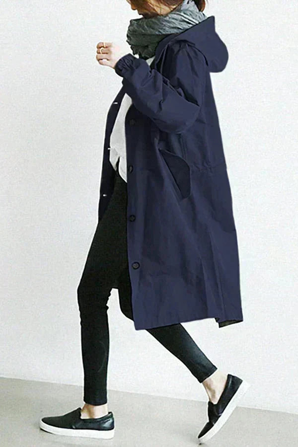 Eliza - Elegant Water Repellent Trench Coat