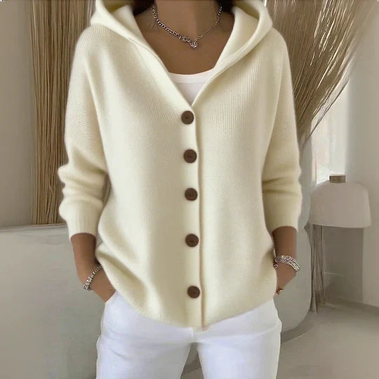 Felicia | Trendy cardigan with hood