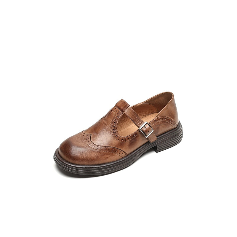 VELDA™ | Elegant Leather Mary Janes