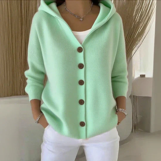 Felicia | Trendy cardigan with hood