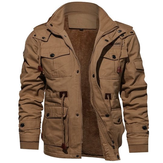 Laurens™ | Stylish and Comfortable Men's Jacket with Detachable Hood