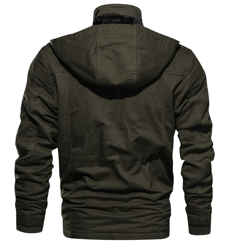 Laurens™ | Stylish and Comfortable Men's Jacket with Detachable Hood
