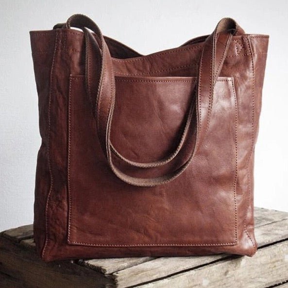 West & Co® | ELEGANT PRACTICAL LEATHER HANDBAG